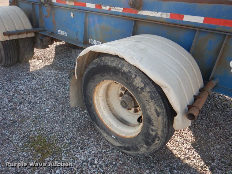 image for item DH5314 1996 Benlee TATBS1048 roll off container trailer