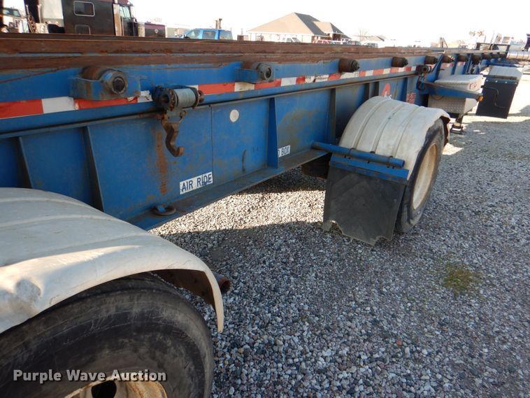 image for item DH5314 1996 Benlee TATBS1048 roll off container trailer