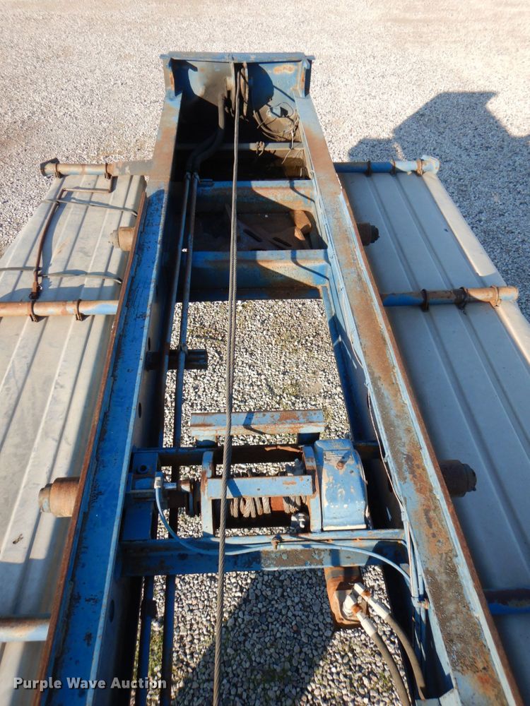 image for item DH5314 1996 Benlee TATBS1048 roll off container trailer