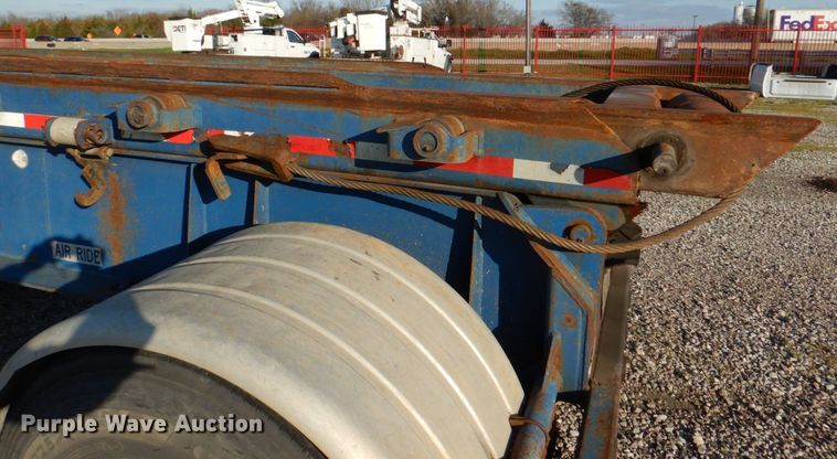 image for item DH5314 1996 Benlee TATBS1048 roll off container trailer