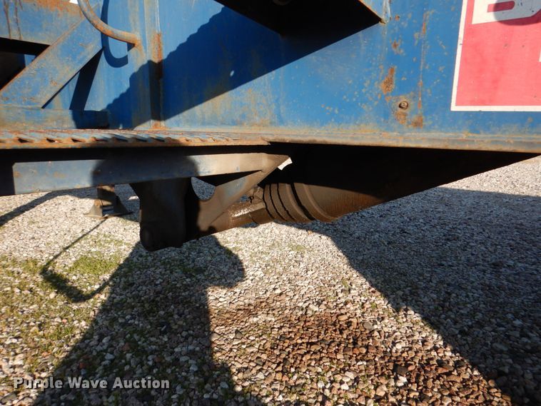 image for item DH5314 1996 Benlee TATBS1048 roll off container trailer