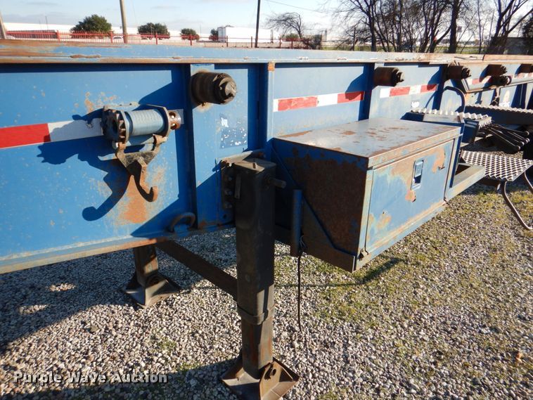 image for item DH5314 1996 Benlee TATBS1048 roll off container trailer