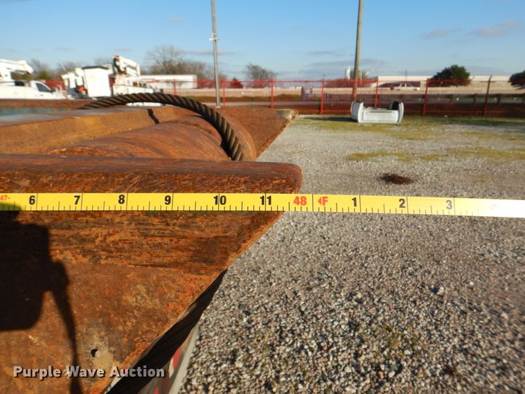 image for item DH5314 1996 Benlee TATBS1048 roll off container trailer