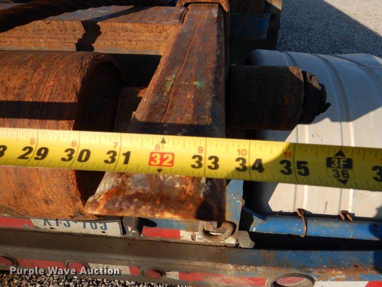 image for item DH5314 1996 Benlee TATBS1048 roll off container trailer