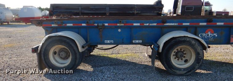 image for item DH5314 1996 Benlee TATBS1048 roll off container trailer