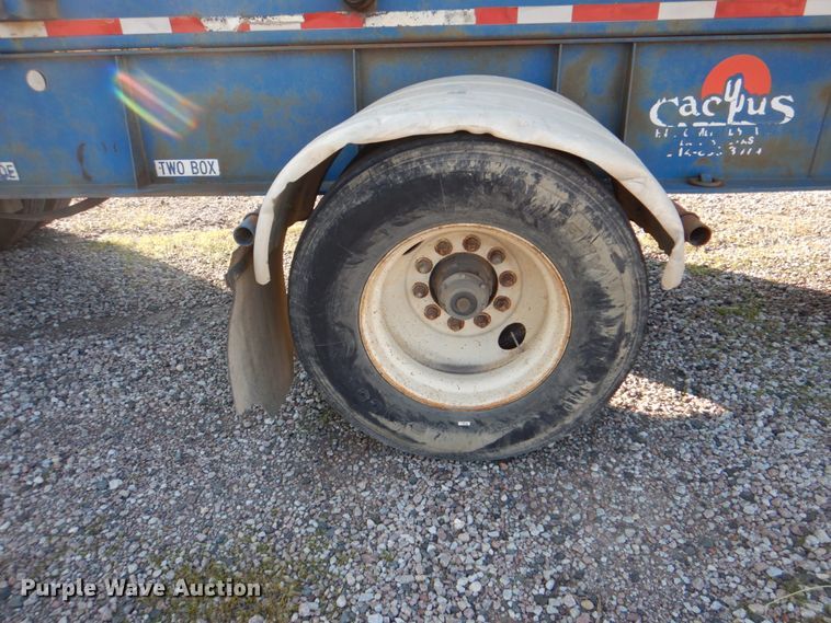 image for item DH5314 1996 Benlee TATBS1048 roll off container trailer