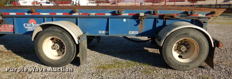 image for item DH5314 1996 Benlee TATBS1048 roll off container trailer
