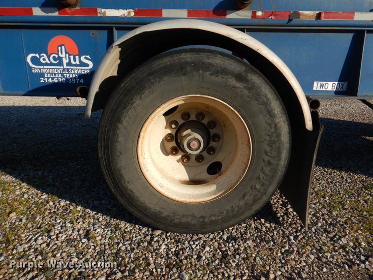 image for item DH5314 1996 Benlee TATBS1048 roll off container trailer