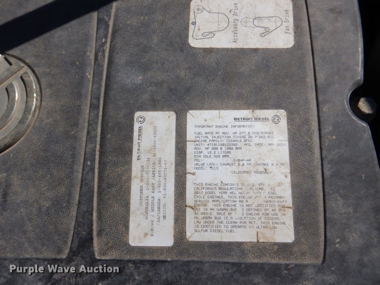 image for item DH5316 2013 Western Star 4900 hydrovac truck