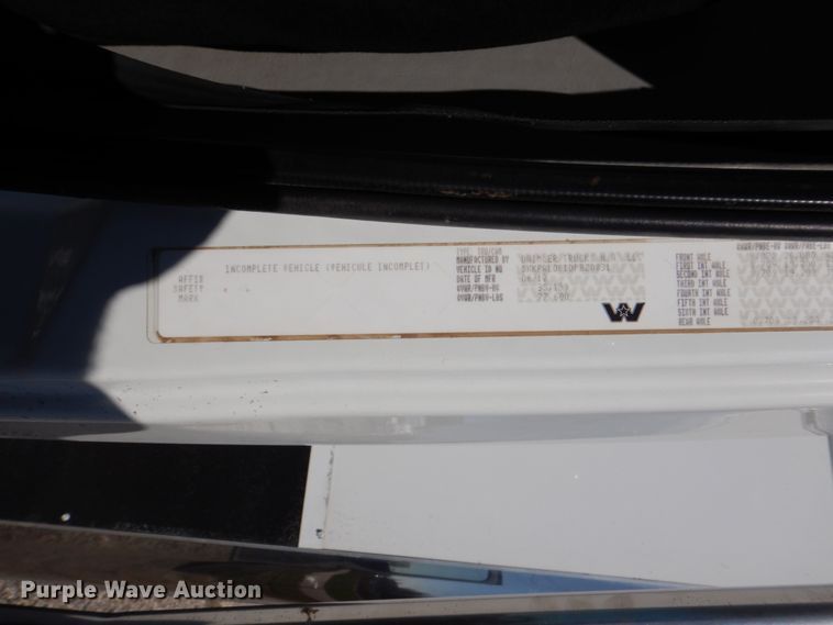 image for item DH5316 2013 Western Star 4900 hydrovac truck