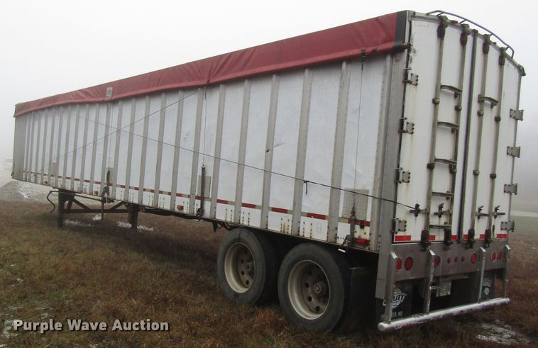 image for item DH8366 1999 Wilkens OK20A32GCFSD live bottom trailer