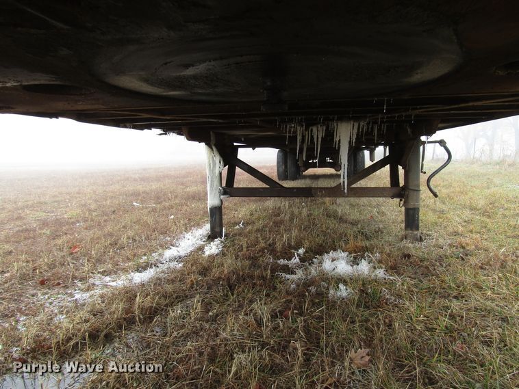 image for item DH8366 1999 Wilkens OK20A32GCFSD live bottom trailer