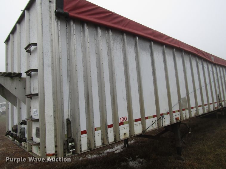 image for item DH8366 1999 Wilkens OK20A32GCFSD live bottom trailer