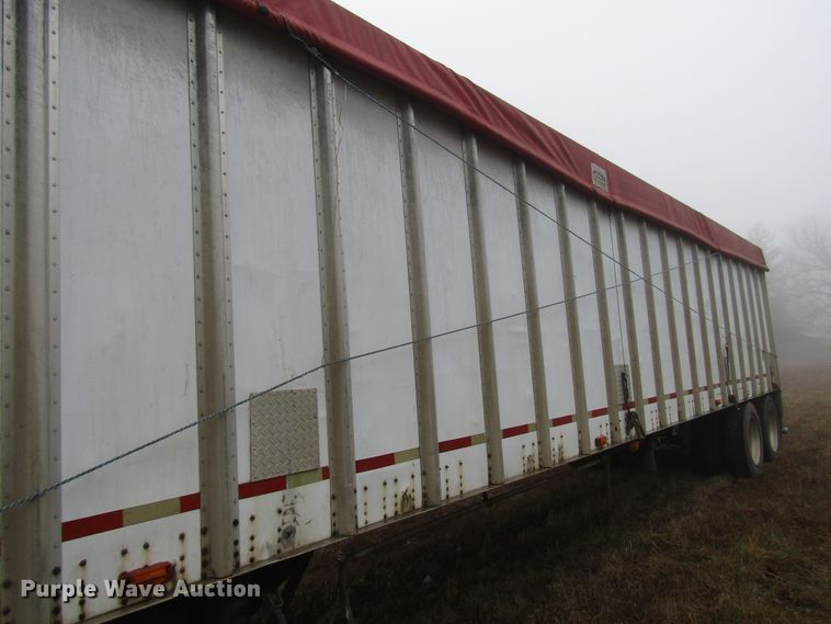 image for item DH8366 1999 Wilkens OK20A32GCFSD live bottom trailer