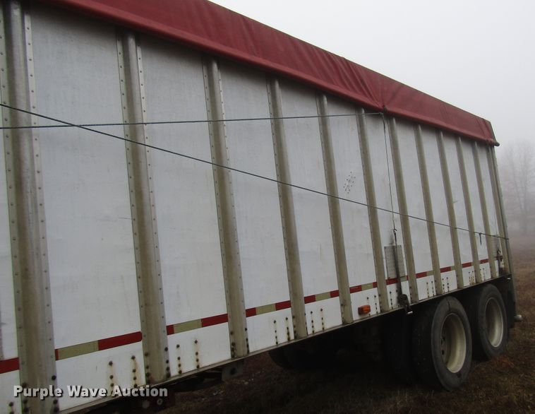 image for item DH8366 1999 Wilkens OK20A32GCFSD live bottom trailer