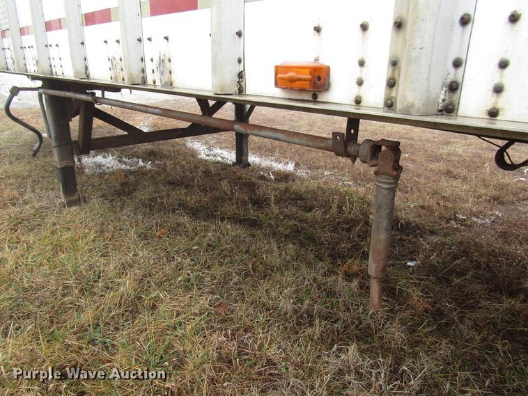 image for item DH8366 1999 Wilkens OK20A32GCFSD live bottom trailer