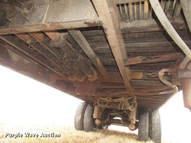 image for item DH8366 1999 Wilkens OK20A32GCFSD live bottom trailer