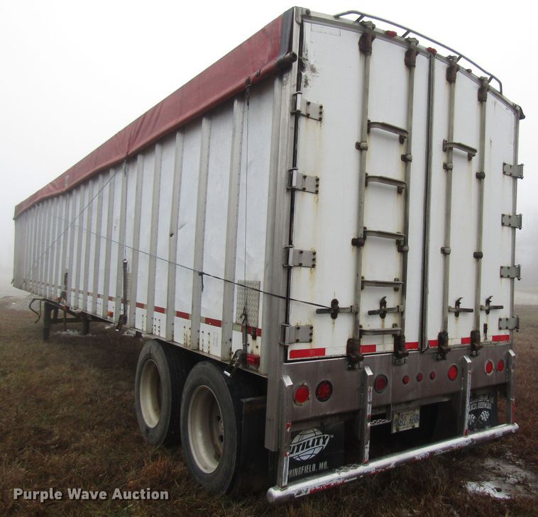 image for item DH8366 1999 Wilkens OK20A32GCFSD live bottom trailer