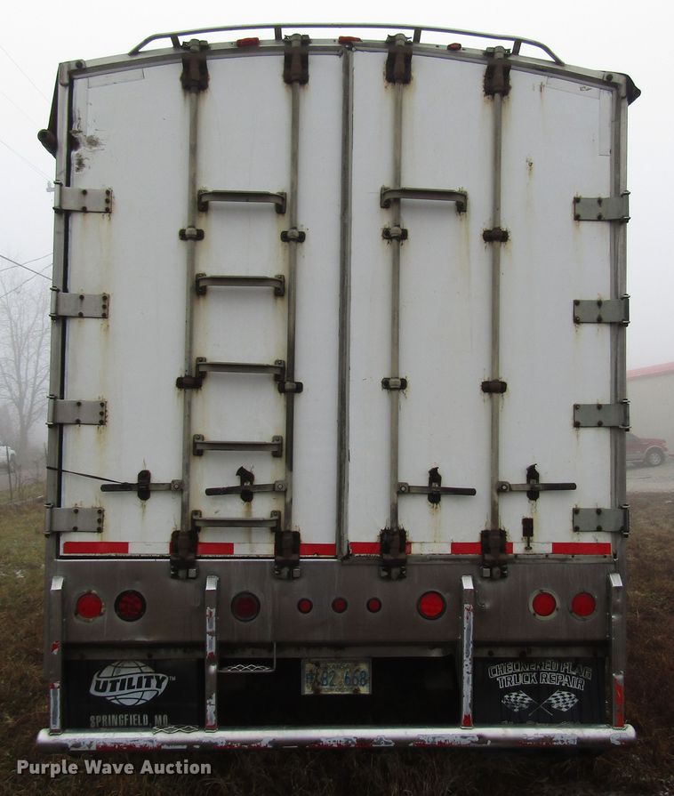 image for item DH8366 1999 Wilkens OK20A32GCFSD live bottom trailer
