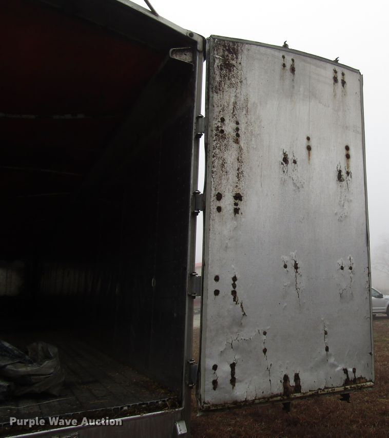 image for item DH8366 1999 Wilkens OK20A32GCFSD live bottom trailer