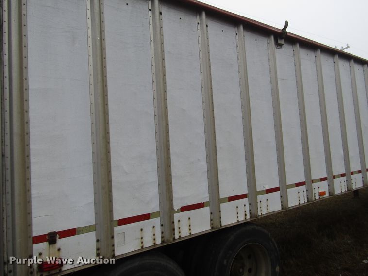 image for item DH8366 1999 Wilkens OK20A32GCFSD live bottom trailer