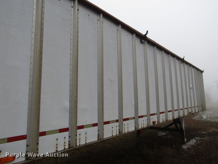 image for item DH8366 1999 Wilkens OK20A32GCFSD live bottom trailer