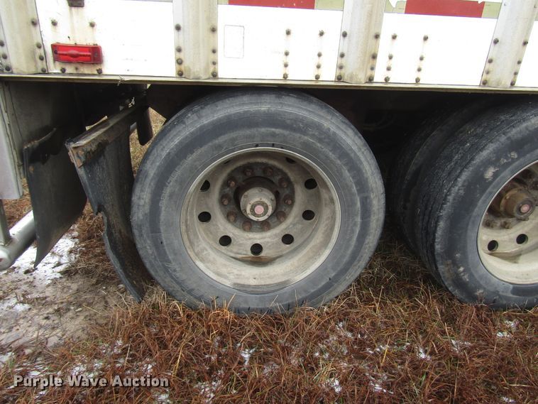 image for item DH8366 1999 Wilkens OK20A32GCFSD live bottom trailer