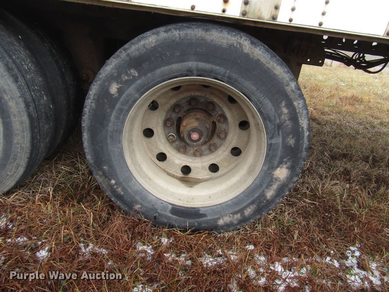 image for item DH8366 1999 Wilkens OK20A32GCFSD live bottom trailer