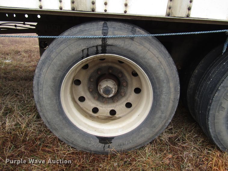 image for item DH8366 1999 Wilkens OK20A32GCFSD live bottom trailer