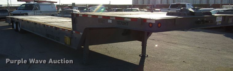 image for item DH8456 2004 Trail-Eze TE70HT drop deck trailer