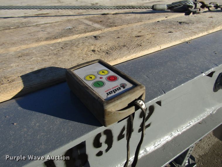 image for item DH8456 2004 Trail-Eze TE70HT drop deck trailer