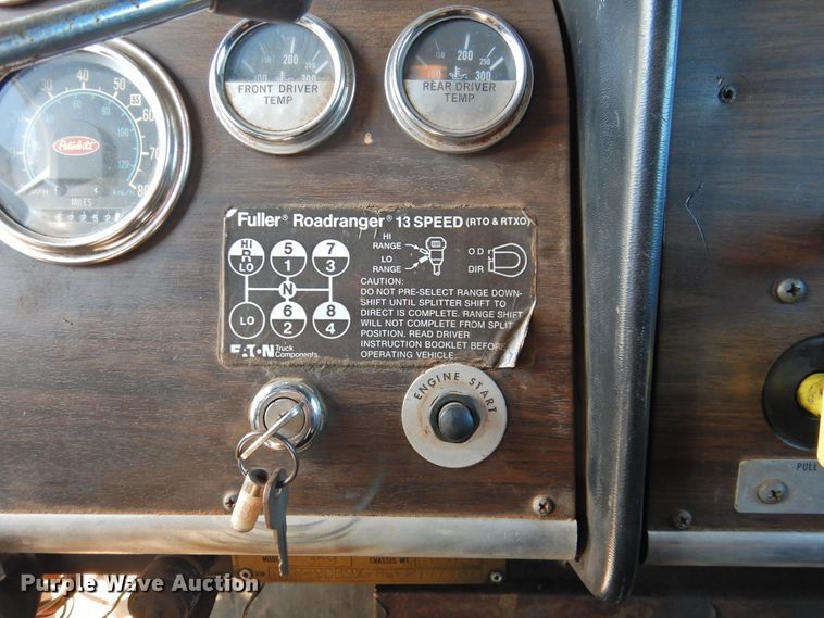 image for item DI0022 1984 Peterbilt 359 semi truck