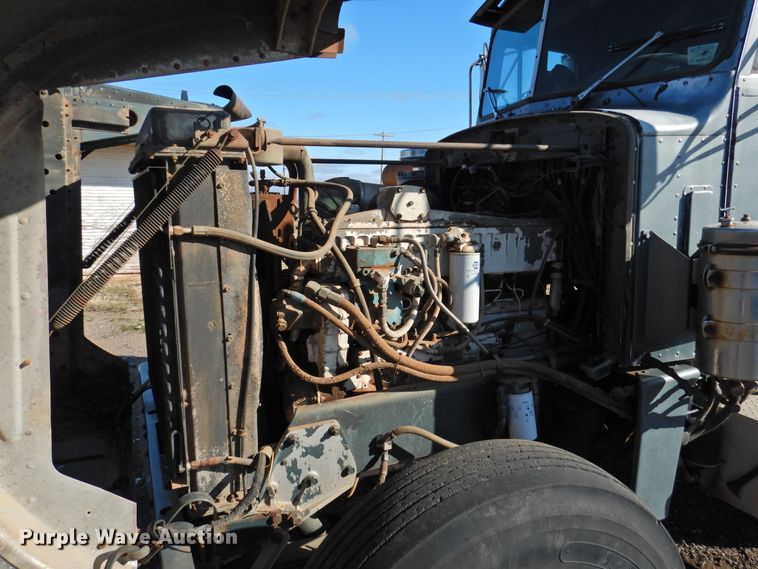 image for item DI0022 1984 Peterbilt 359 semi truck