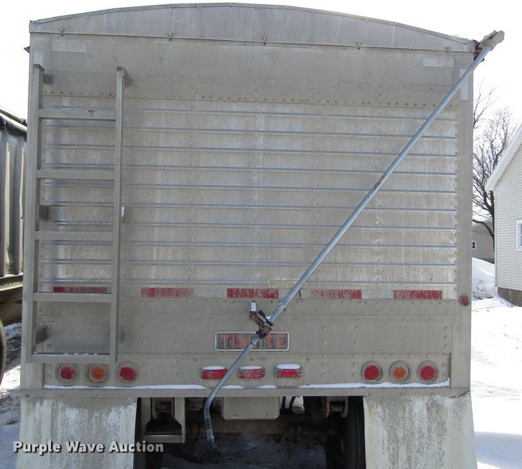 image for item FD9336 1994 Timpte double hopper bottom grain trailer
