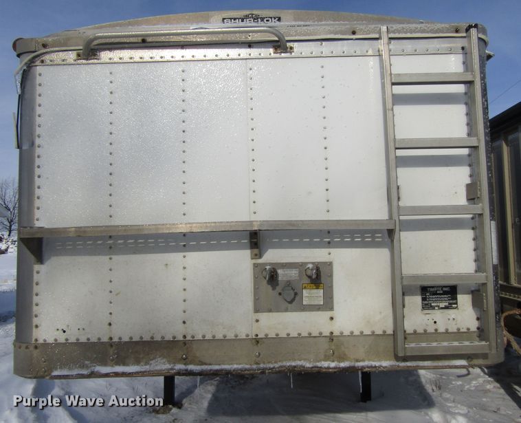 image for item FD9336 1994 Timpte double hopper bottom grain trailer