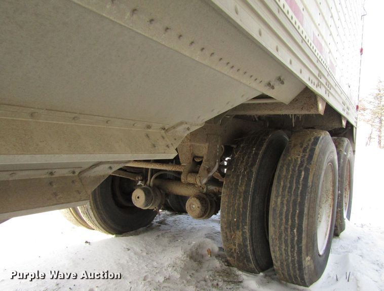 image for item FD9336 1994 Timpte double hopper bottom grain trailer