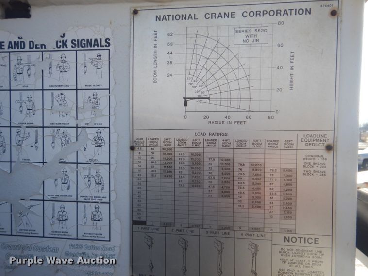 image for item GF9057 2004 Peterbilt 379 crane truck