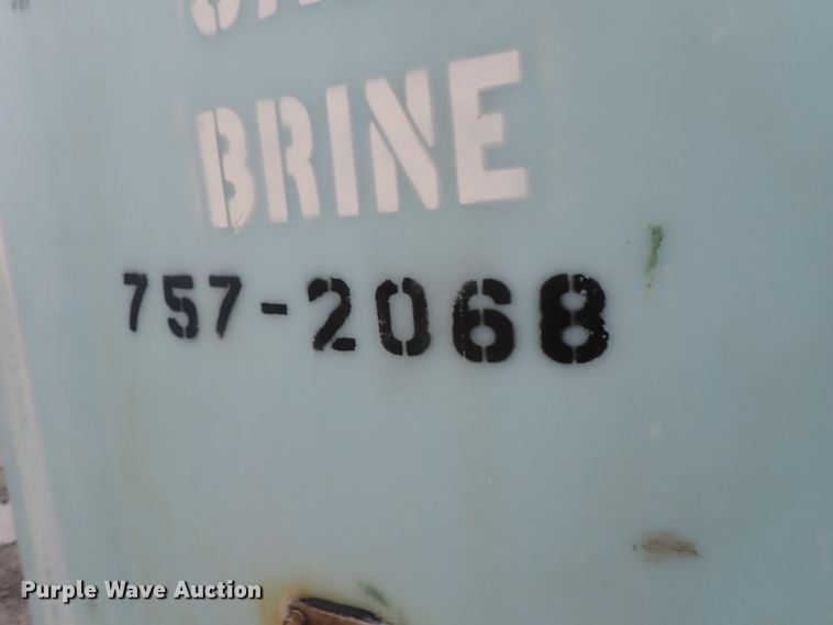 image for item DC3311 1998 Norwesco 40353 salt brine tank