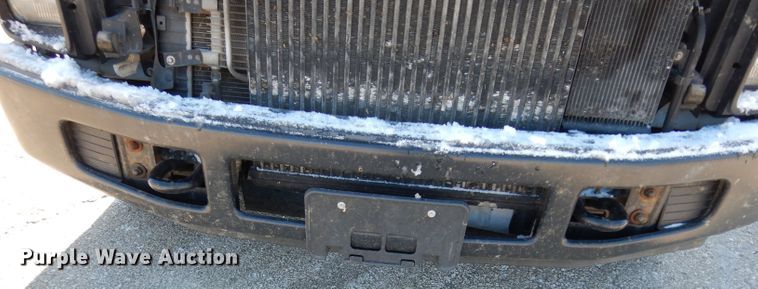 image for item DE4256 2009 Ford F250 Super Duty Crew Cab utility bed pickup truck