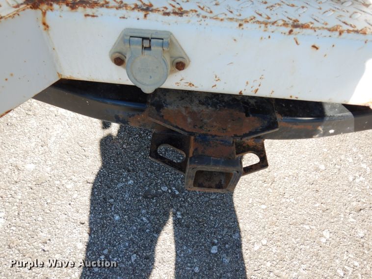 image for item DE4256 2009 Ford F250 Super Duty Crew Cab utility bed pickup truck