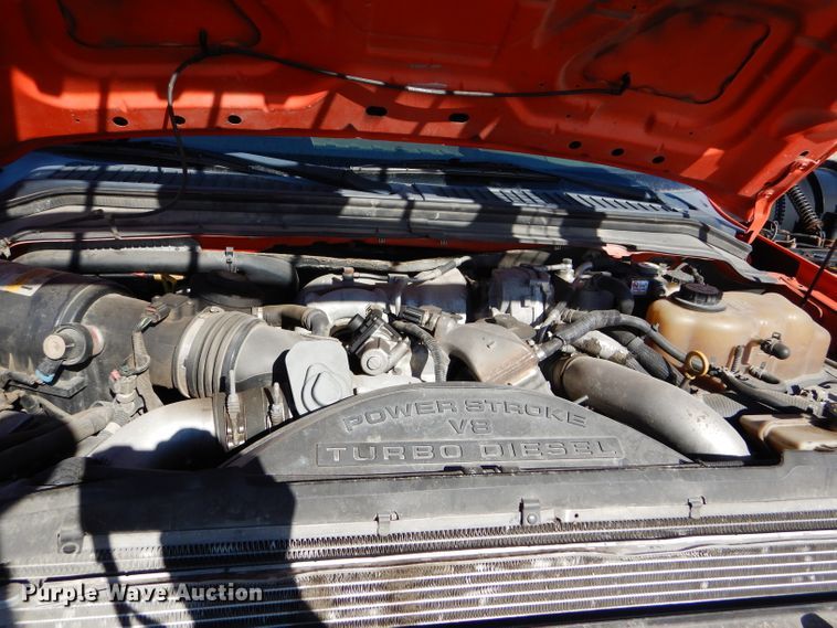 image for item DE4406 2008 Ford F250 Super Duty utility bed pickup truck