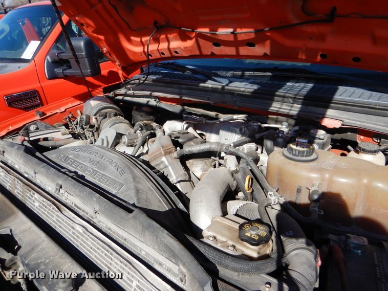 image for item DE4406 2008 Ford F250 Super Duty utility bed pickup truck