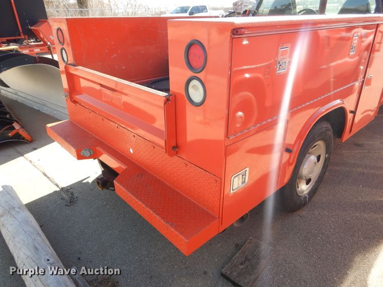 image for item DE4406 2008 Ford F250 Super Duty utility bed pickup truck