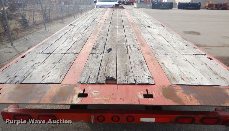 image for item DE4407 2006 Trail Eze TE401 tilt deck equipment trailer