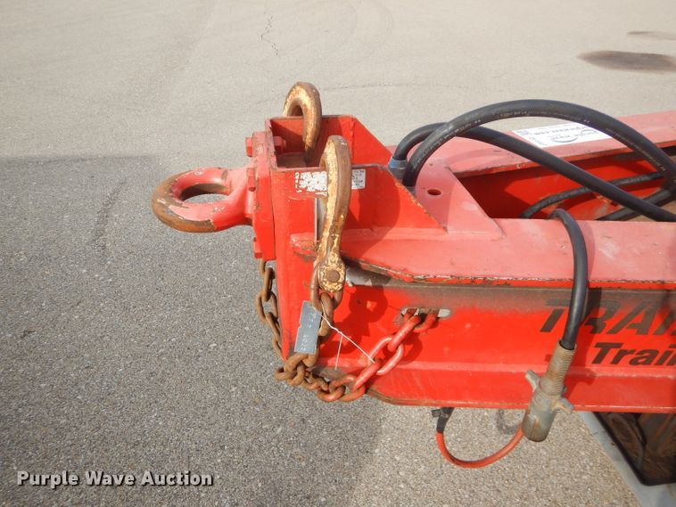 image for item DE4407 2006 Trail Eze TE401 tilt deck equipment trailer