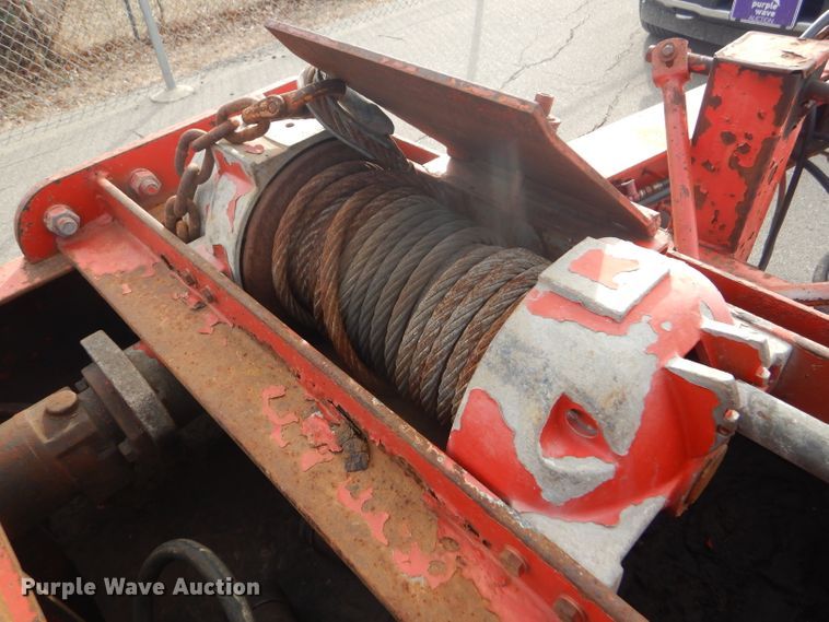 image for item DE4407 2006 Trail Eze TE401 tilt deck equipment trailer