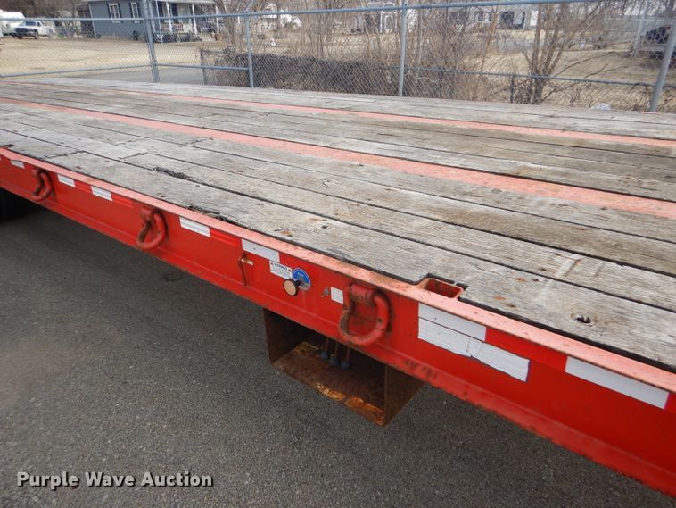 image for item DE4407 2006 Trail Eze TE401 tilt deck equipment trailer