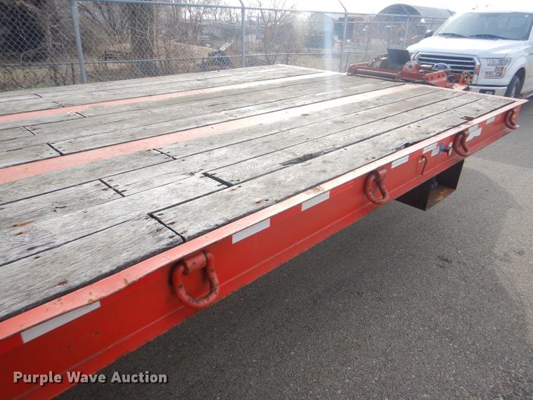 image for item DE4407 2006 Trail Eze TE401 tilt deck equipment trailer