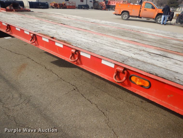 image for item DE4407 2006 Trail Eze TE401 tilt deck equipment trailer