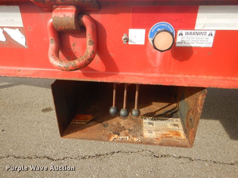 image for item DE4407 2006 Trail Eze TE401 tilt deck equipment trailer